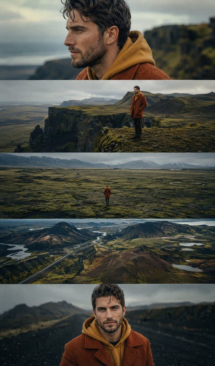 Comic / Storyboard - Icelandic Highland Cinematography