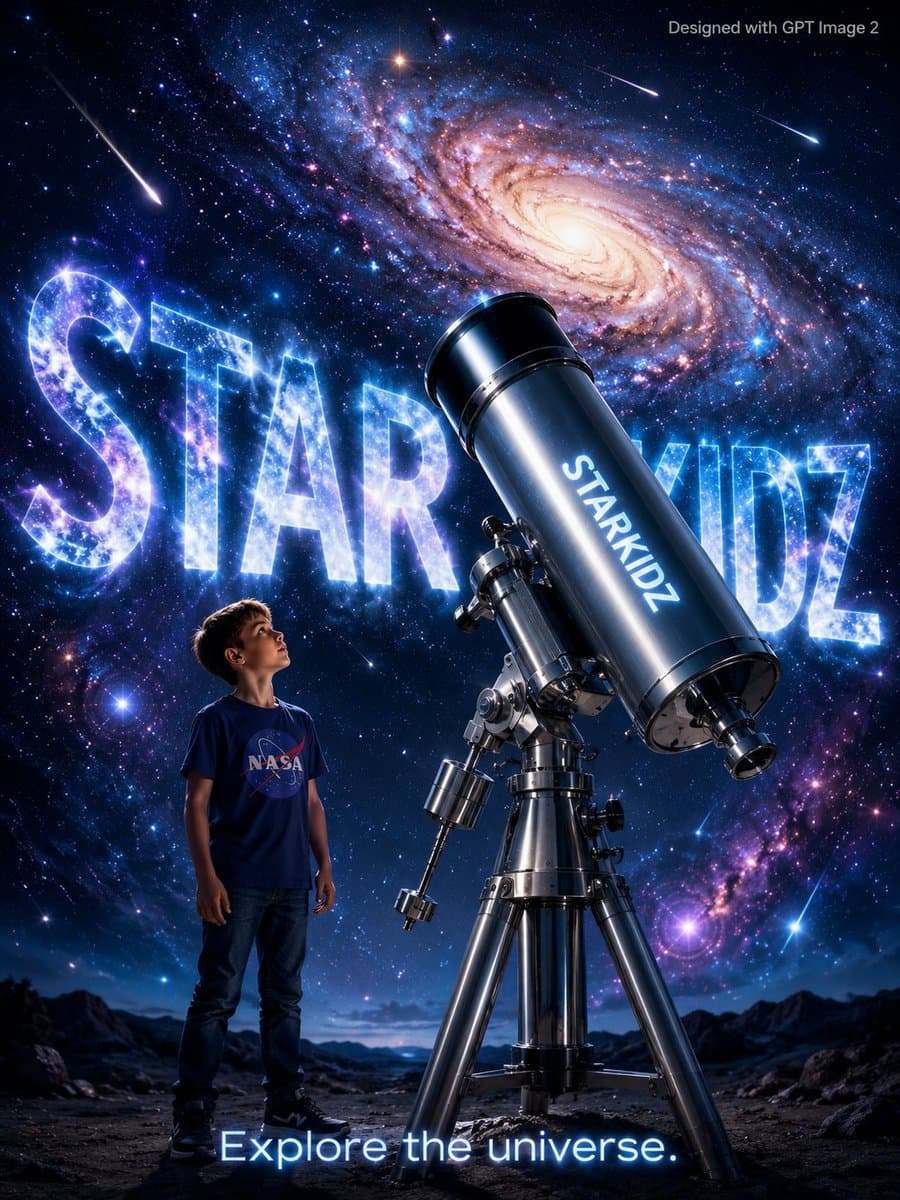 Product Marketing - StarKidz Science Poster