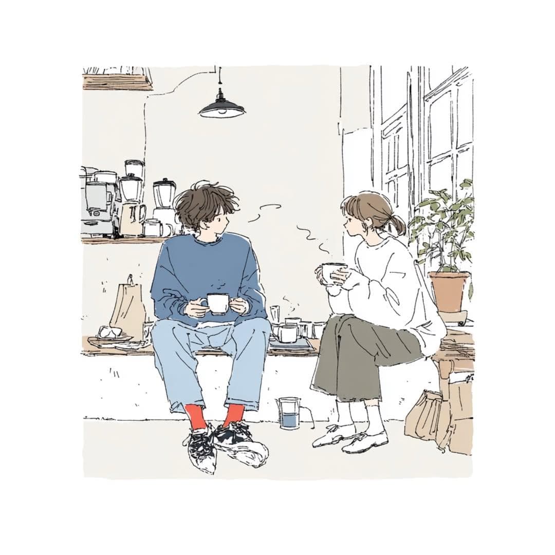 Comic / Storyboard - Japanese Lifestyle Sketch Illustration
