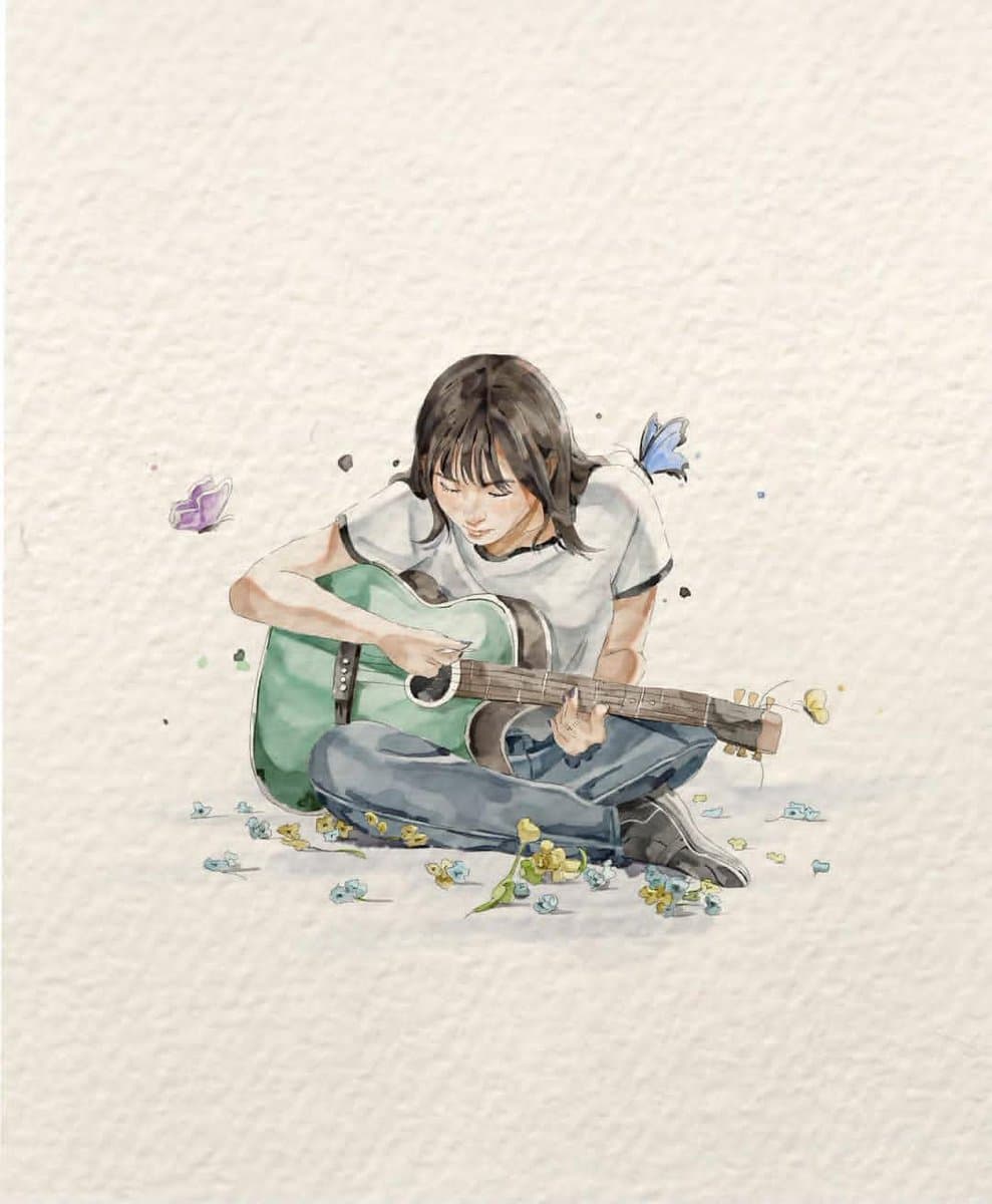 Comic / Storyboard - Japanese Watercolor Storybook Art Prompt