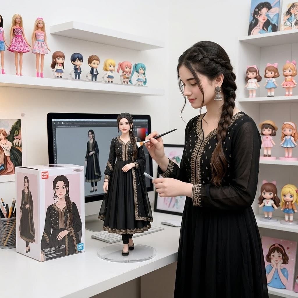 E-commerce Main Image - Custom Figurine on Creator Desk