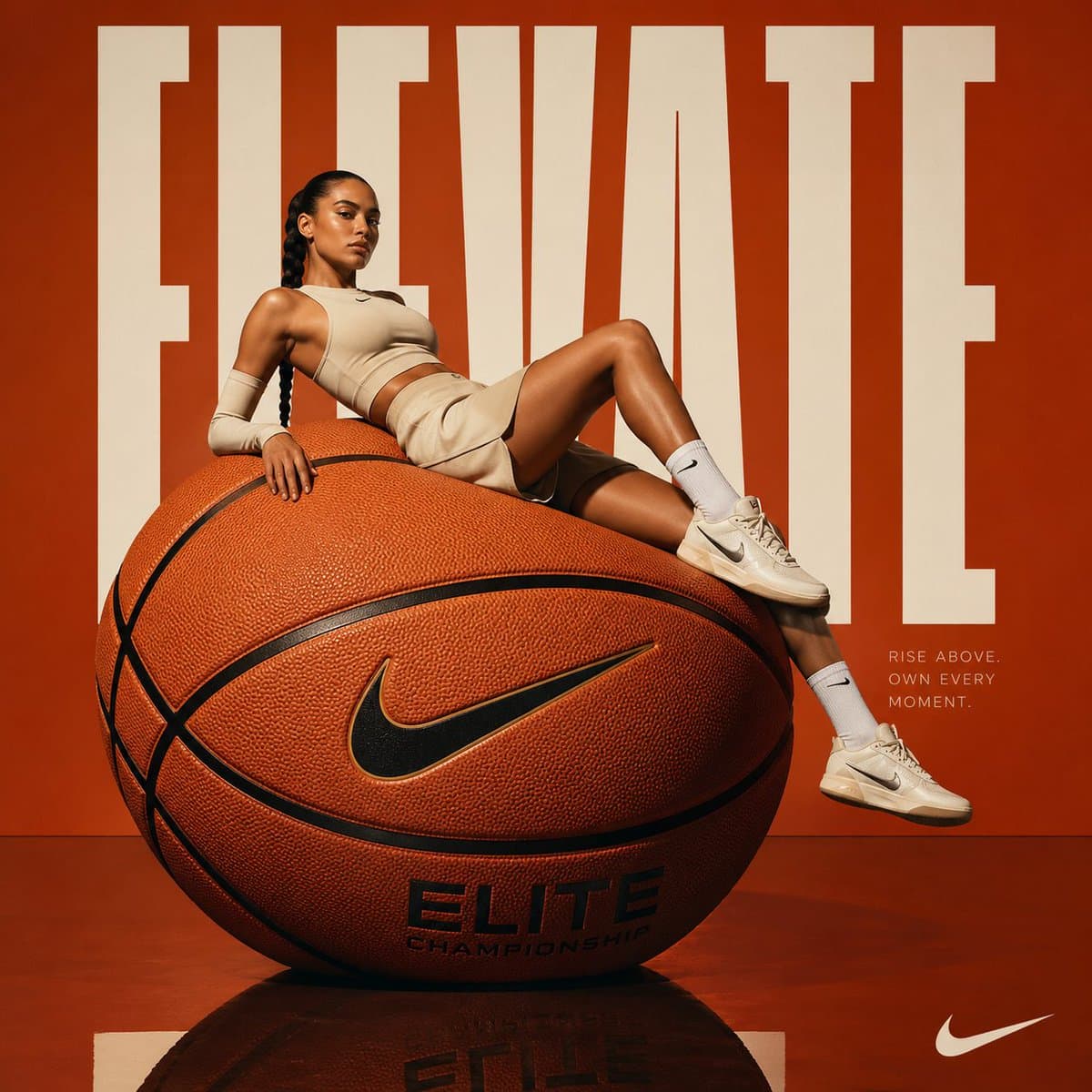 Product Marketing - Avant-Garde Sportswear Editorial