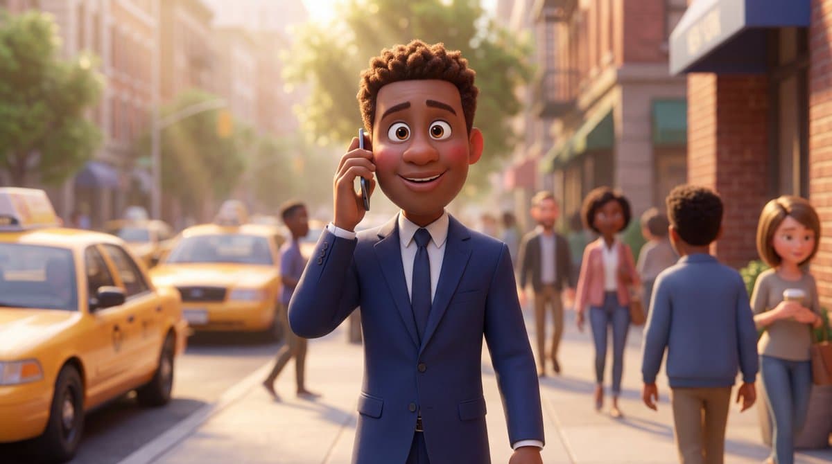Game Asset - Pixar Style 3D Businessman