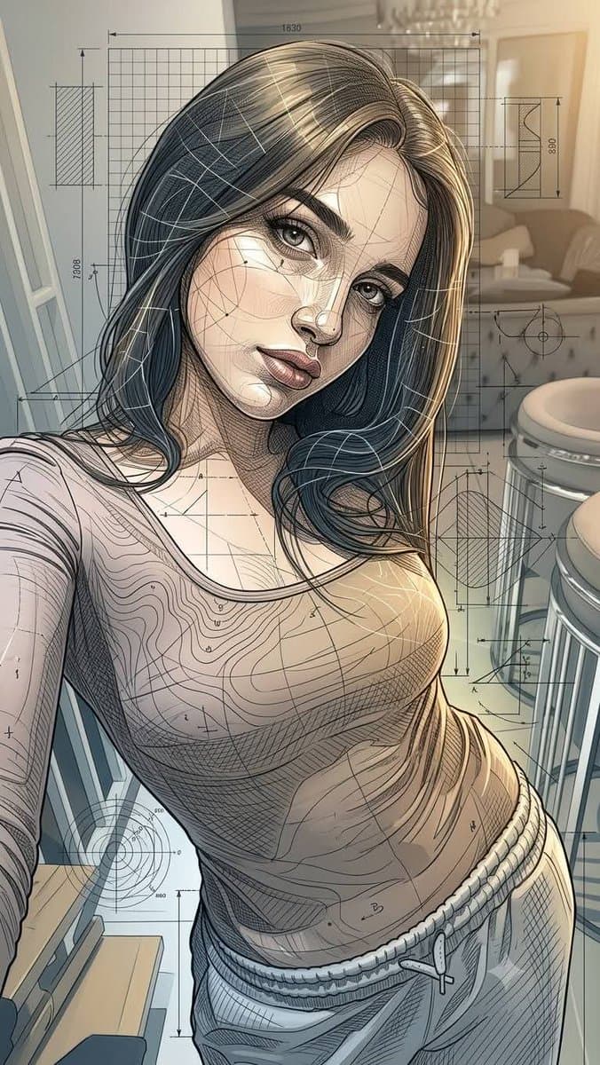 Infographic / Edu Visual - Neo-parametric architectural illustration