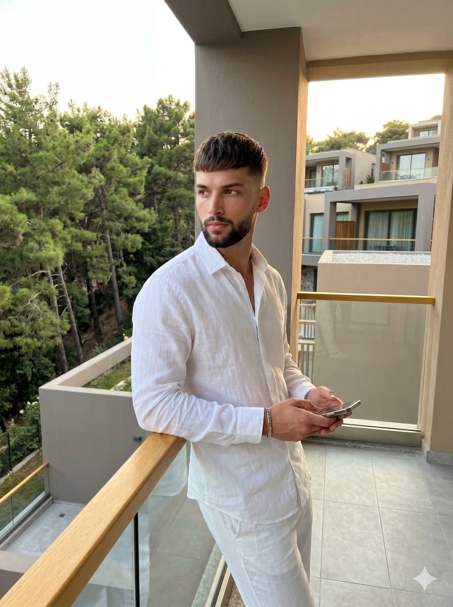 Product Marketing - Resort Balcony Lifestyle Portrait