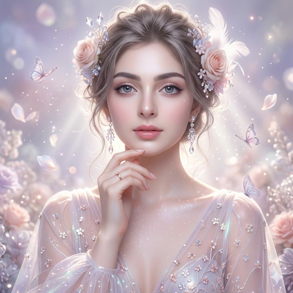 Profile / Avatar - Ultra-Realistic Ethereal Fantasy Portrait